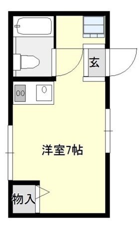 ファミール上の宮 A棟の物件間取画像